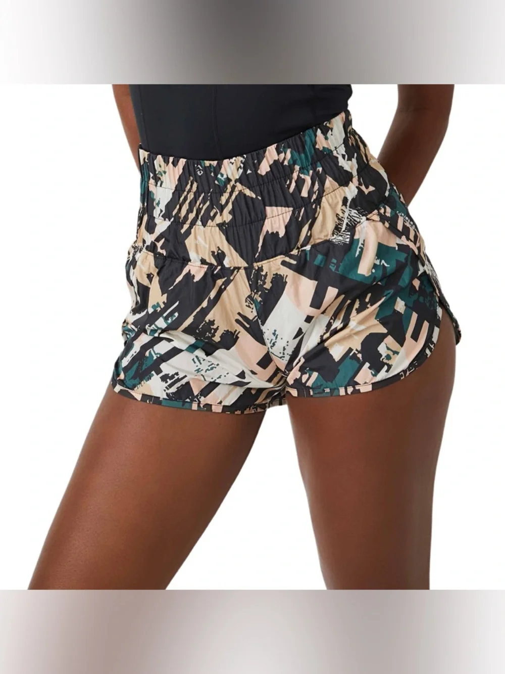Free People Movement The Way Home Printed Short in the stroke of the luck